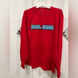 New Men’s red shirt long sleeves size XL